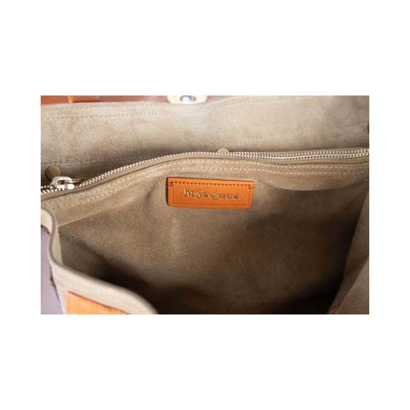 SAINT LAURENT Yves Saint Laurent Tri Color Large Muse Two Handbag - Picture 13 of 14